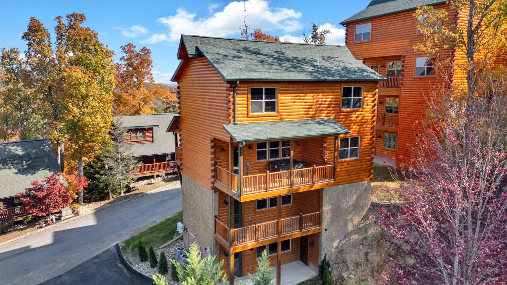 New Luxury Cabin With Indoor Pool, Hot Tub, & Theater Vila Pigeon Forge Exterior foto